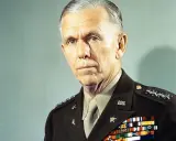 Ritratto di George Marshall, quando il suo piano ha aiutato a ricostruire l'Europa.