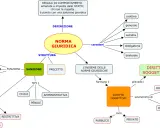 Schema sulla norma giuridica, i suoi caratteri, struttura e funzioni. Si collega al diritto oggettivo, che include il diritto positivo, e ai diritti soggettivi, in contrapposizione al diritto naturale.