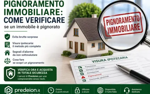 Verifica se un immobile ha un gravame significato con la visura ipotecaria. Evita sorprese e acquista in sicurezza con Predeion.it.