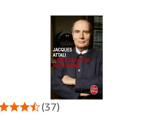 Copertina del libro "C'était François Mitterrand" di Jacques Attali.