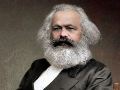 Ritratto di Karl Marx, figura chiave per comprendere il marxismo significato.