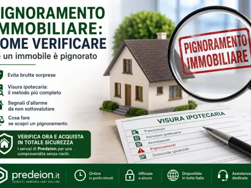 Verifica se un immobile ha un gravame significato con la visura ipotecaria. Evita sorprese e acquista in sicurezza con Predeion.it.