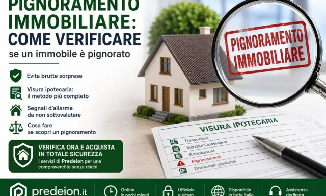Verifica se un immobile ha un gravame significato con la visura ipotecaria. Evita sorprese e acquista in sicurezza con Predeion.it.